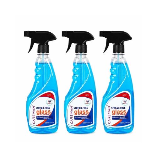 Glass Cleaner Spray – Streak-Free Glass Cleaning Solution – 500ml (Pack of 3)