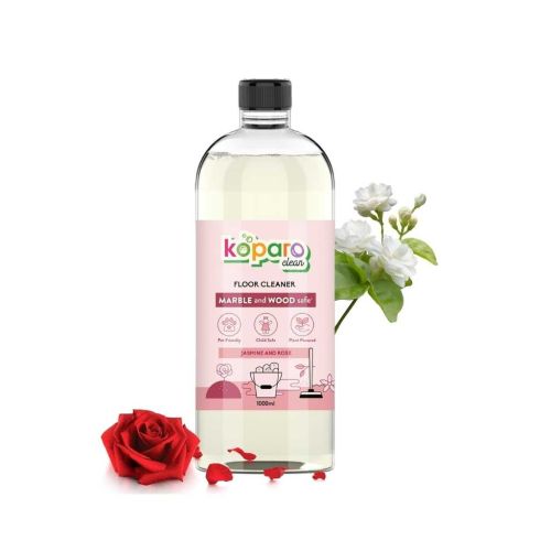 Koparo Natural Disinfectant Surface & Floor Cleaning Liquid – Jasmine Freshness – 1 Litre