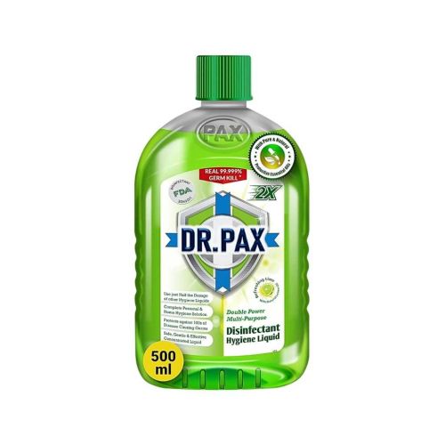 Dr Pax Premium Hygiene Disinfectant Liquid – Refreshing Lime – 500ml