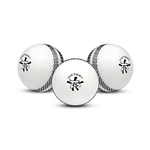 Victory T-20 Synthetic Cricket Ball (White)