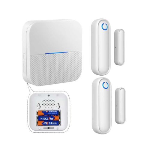 Portable Caregiver Pager Door Alarm with Portable Receiver