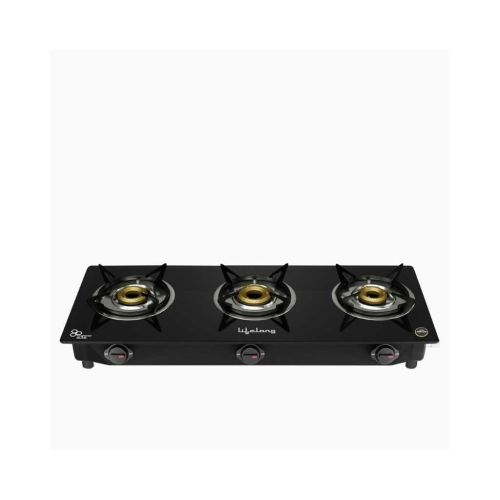 Lifelong LLGS803 3 Burner Automatic Gas Stove