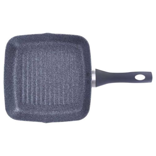 Wonderchef Graphite Grill Pan 24 cm, 3 Years Warranty