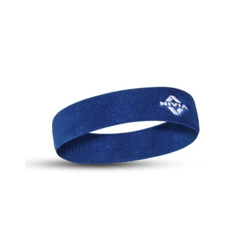 Nivia Headband for Men & Women – Moisture Wicking Cotton Sports Headband (Royal Blue)
