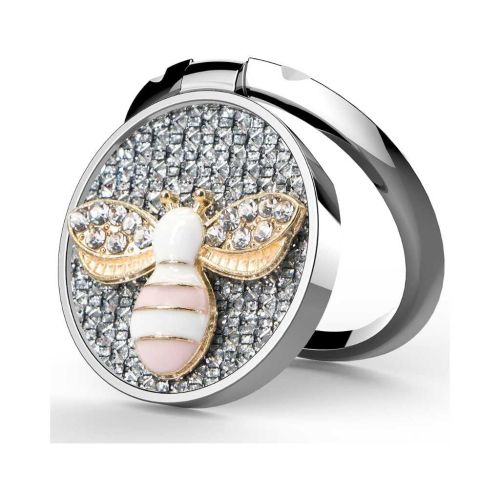 KolorFish Crystal Bee Phone Ring Holder