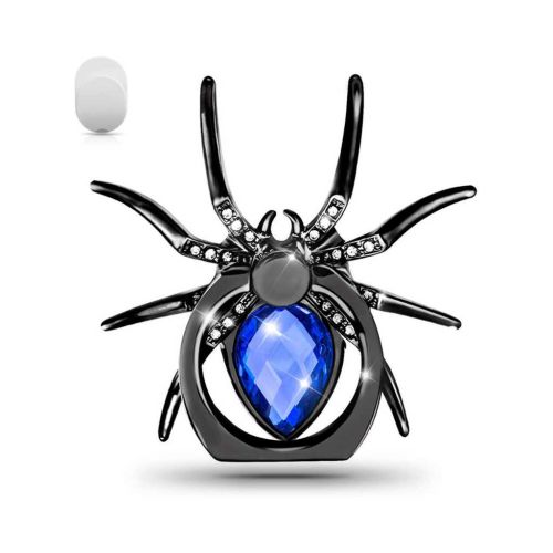 KolorFish Spider Mobile Phone Ring Grip Stand (Blue)