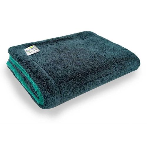 SOFTSPUN Microfiber Cloth for Car 1600 GSM 40x60cm Twisted Loop Drying Towel