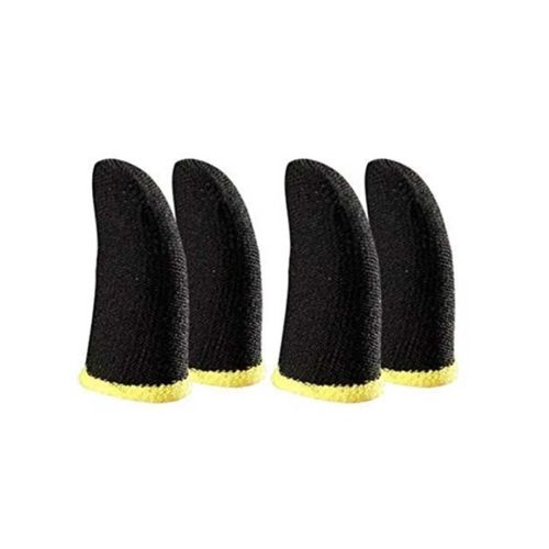Mshine Gaming Finger Sleeve, Anti-Slip Sweatproof Breathable Washable Touch Screen Thumb Grip (5 Pair)