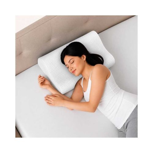 Contour Cervical Neck Pillow for Neck Pain Relief & Comfortable Sleep
