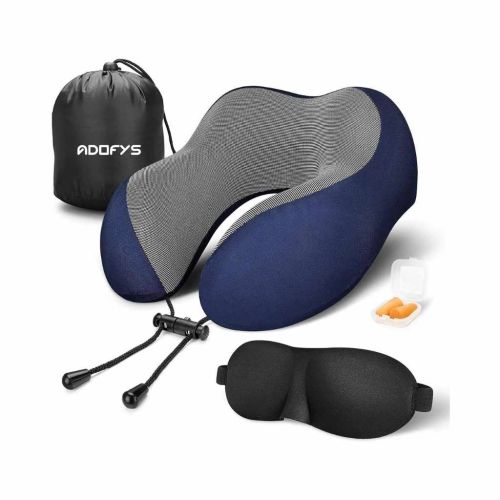 Adofys Travel Pillow Premium Memory Foam