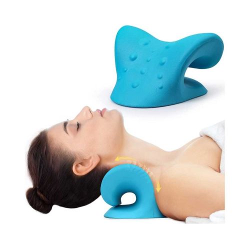 Neck & Shoulder Relaxer Neck Pillow – Orthopedic Neck Stretcher