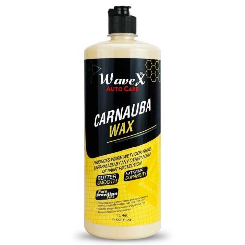 WaveX Carnauba Wax Car Polish Cream 1L