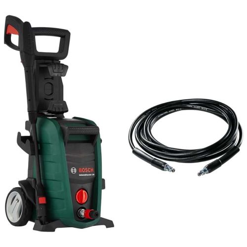 Bosch Aquatak 130 1700-Watt High Pressure Washer with F016800360 6m High Pressure Hose Combo