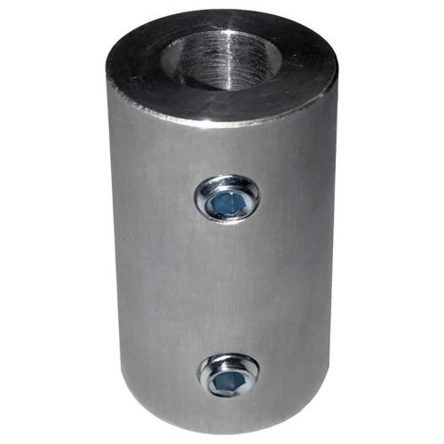 RC50020-AL Non Threaded 1/2" Aluminum Rod Coupler