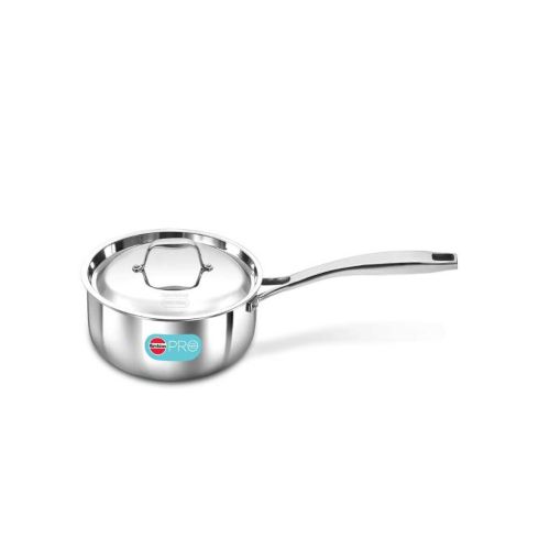 Hawkins Pro Triply Stainless Steel Sauce Pan 2.5 Litre with Stainless Steel Lid