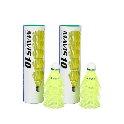 Yonex Mavis 10 Shuttlecock Set (Pack of 2)