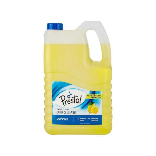 Presto! Disinfectant Surface & Floor Cleaner Citrus - 5 Litre