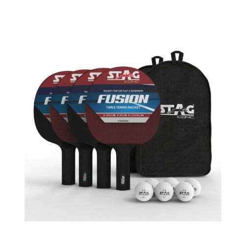 Stag Iconic Fusion Series Table Tennis Playset (4 Player)