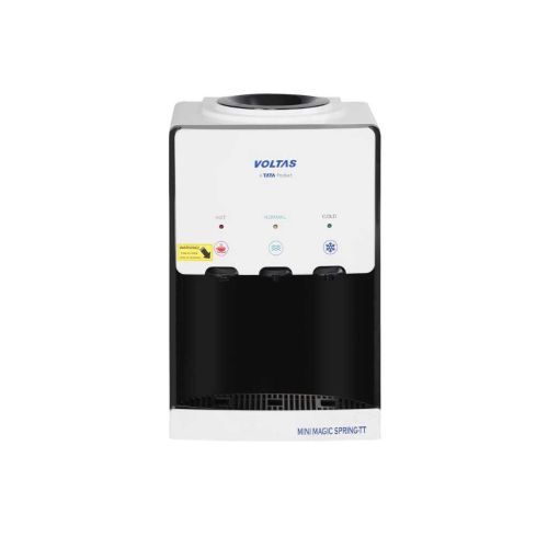 Voltas Spring TT+ Table Top Water Dispenser (3L, White & Black)