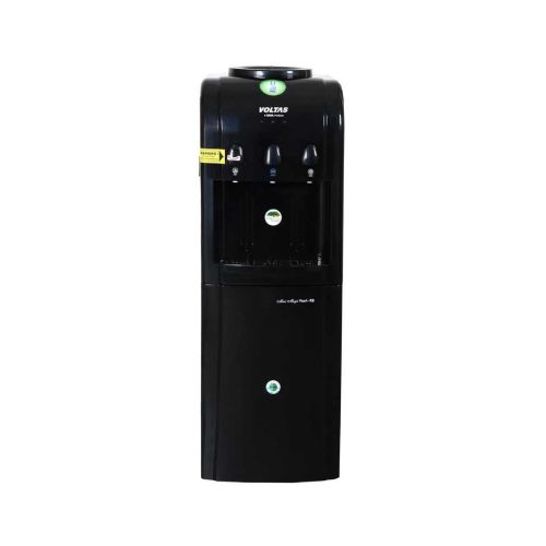 Voltas Mini Magic Pearl RB Water Dispenser (Black, With Refrigerator)