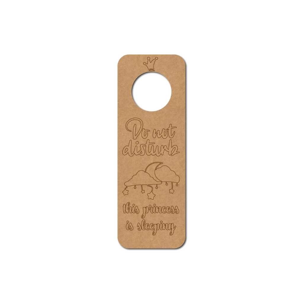 Door Knob Hanger MDF Design 17