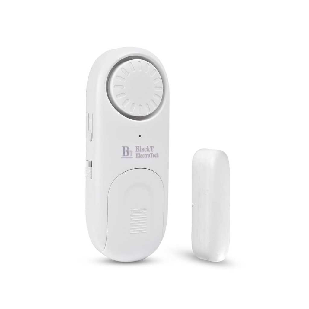 BlackT Electrotech (BT51D) 120dB Wireless Door Bell & Window Alarm Sensor – 4-in-1 Smart Calling Bell
