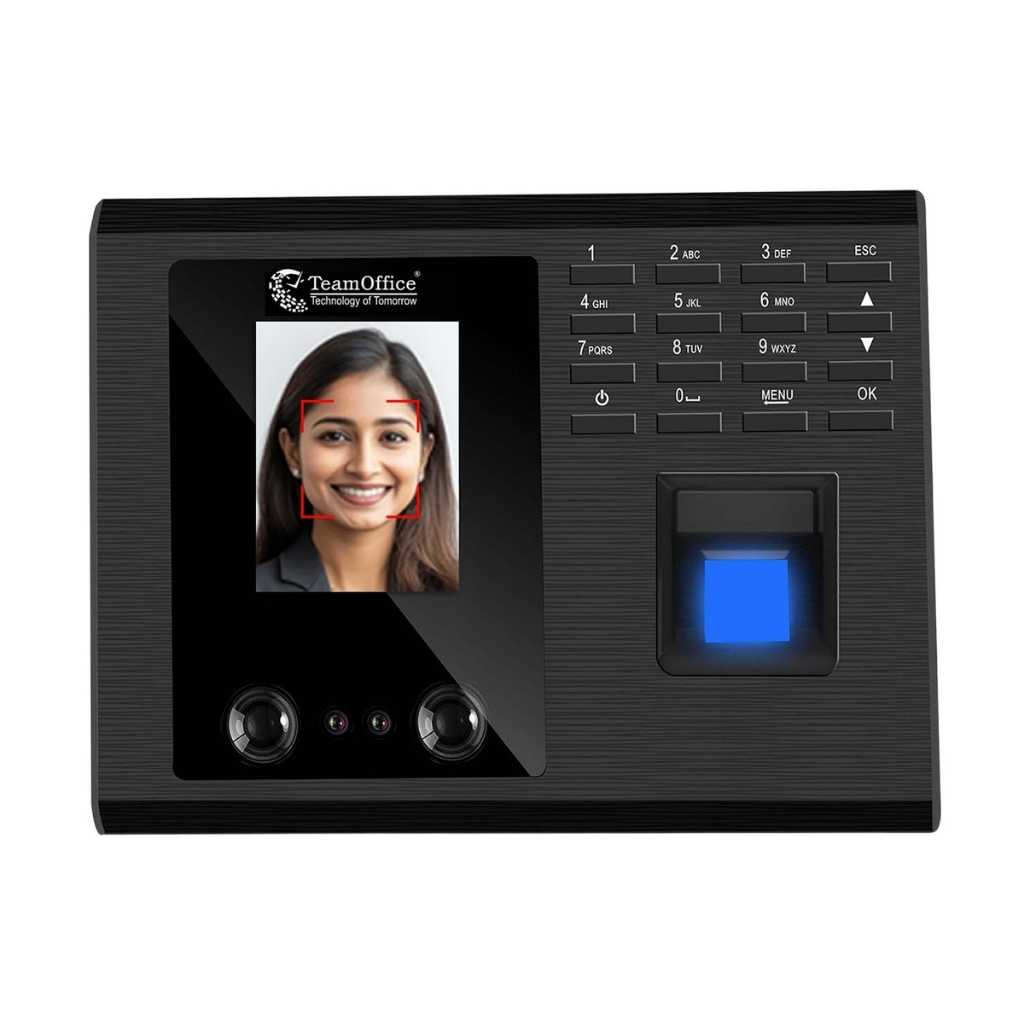 Team Office Touch-Less Face Attendance Device with Cloud Attendance Software 01