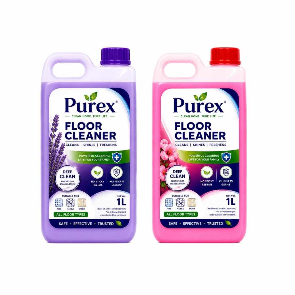 Multi-Surface Disinfectant Floor Cleaner 1L + 1L Pack