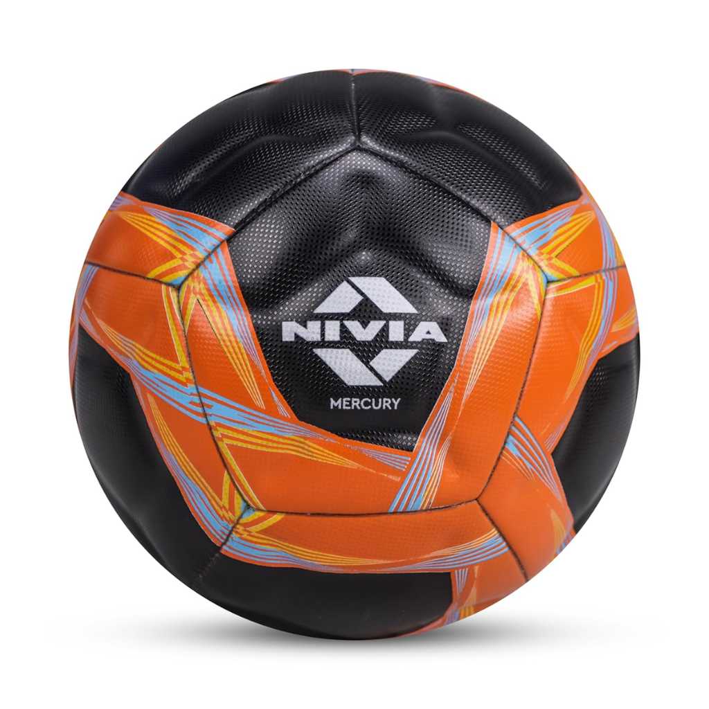 Nivia Mercury Football – PU Leather, 12 Panel Match Ball