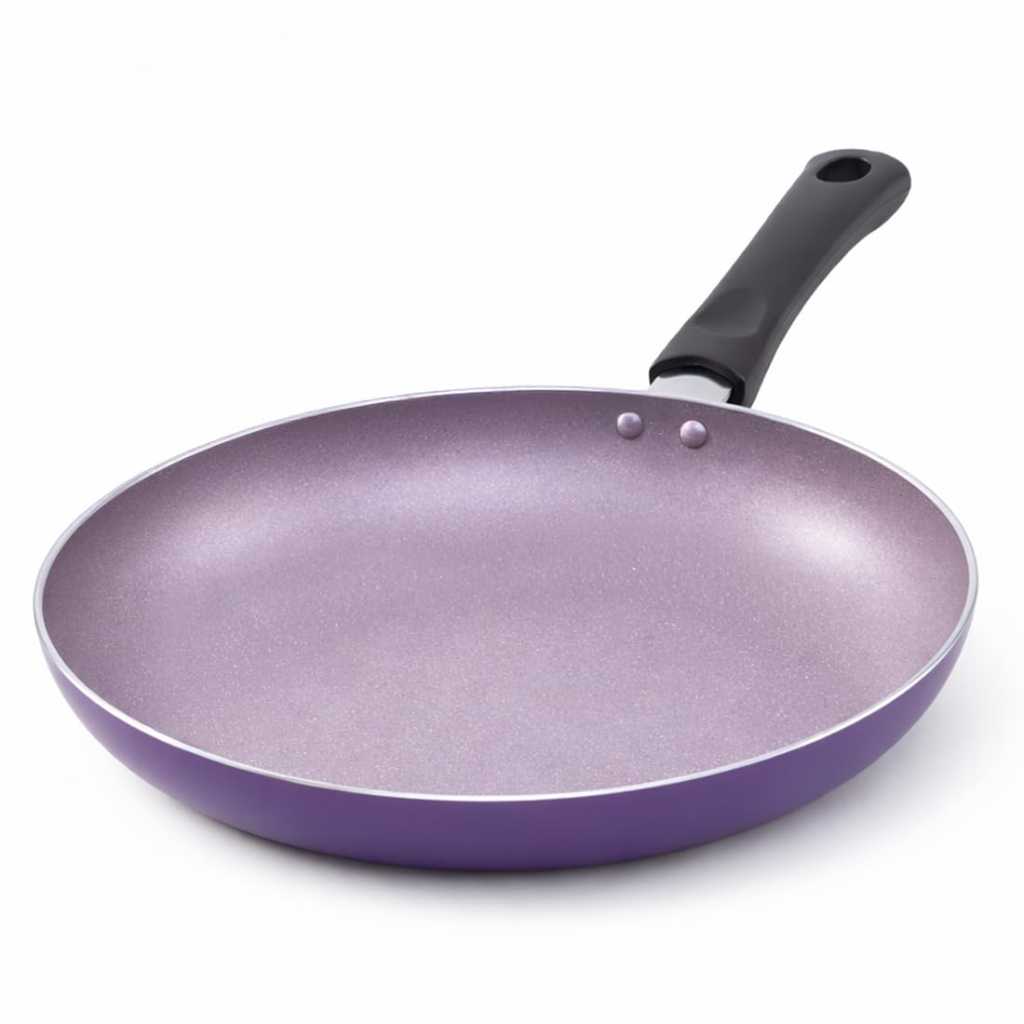 Wonderchef Valencia Non-Stick Fry Pan 24 cm (1.5L, Purple)