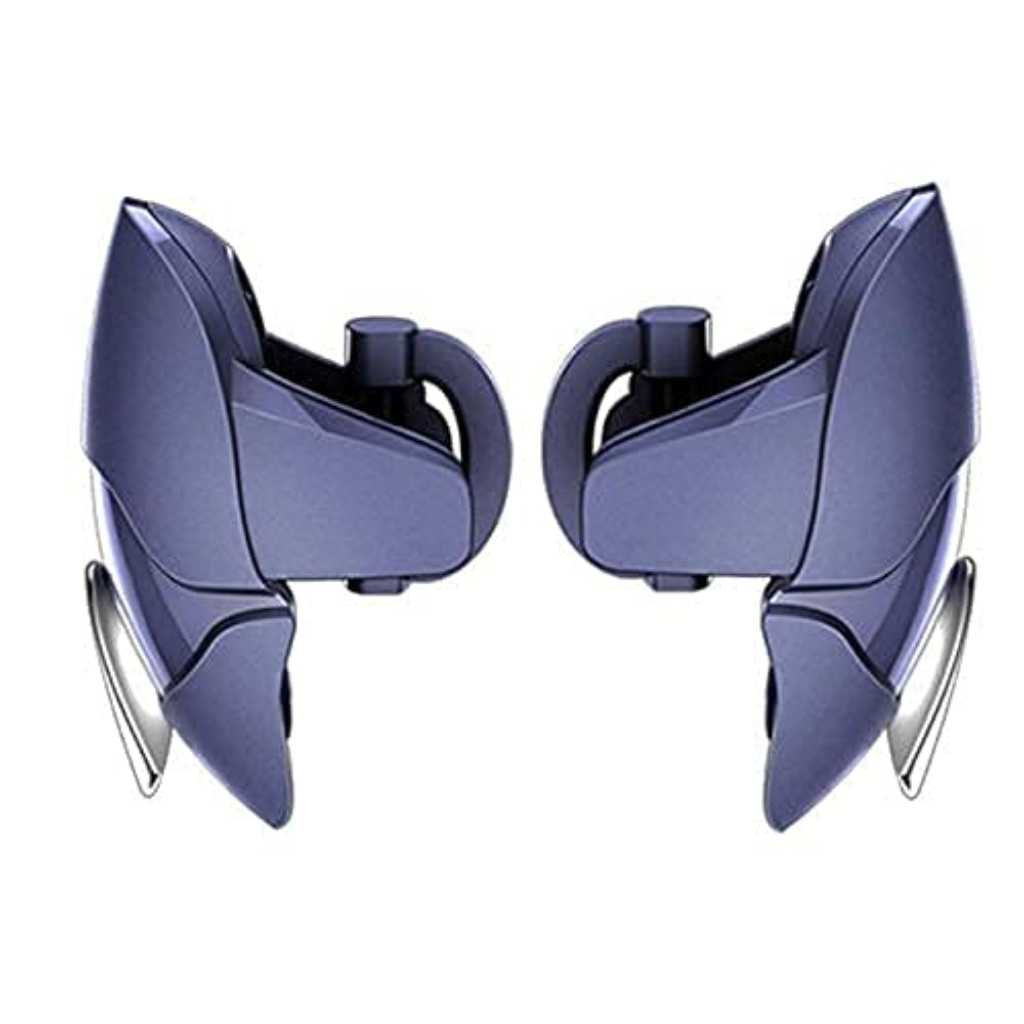 BLAXSTOC Blue Shark Mobile Game Controller Trigger – 1 Pair (Midnight Blue)