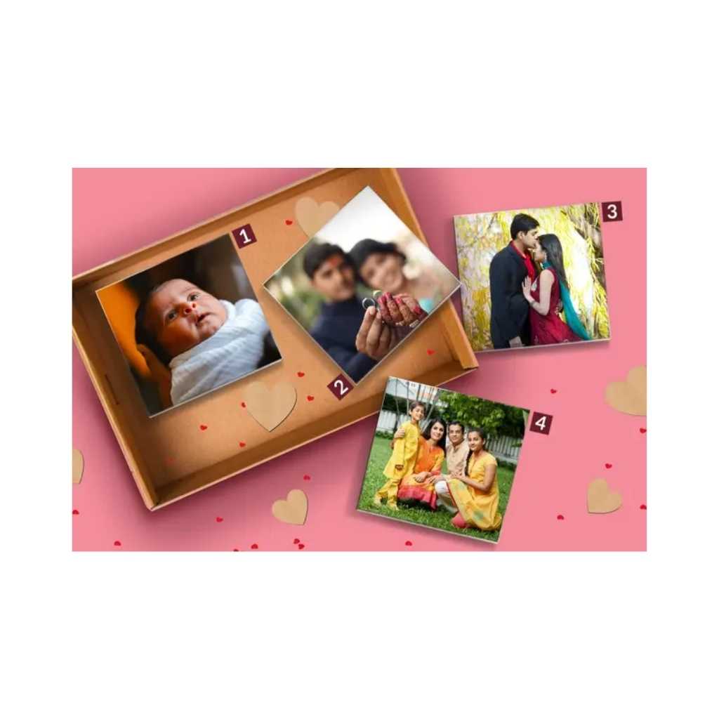 Photo Fridge Magnet Combo – Set of 4