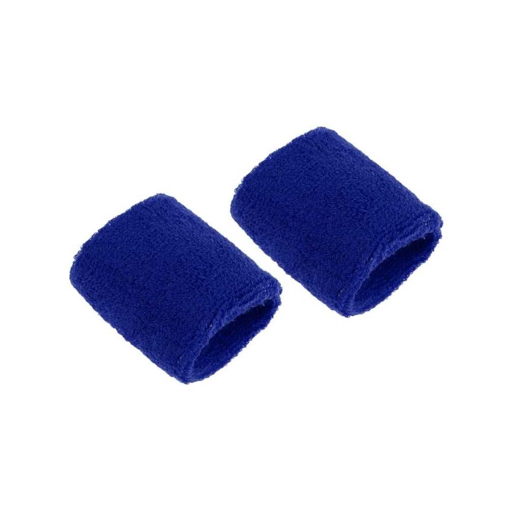 Sports Basketball Badminton Unisex Sweatbands Wristbands (Deep Blue)