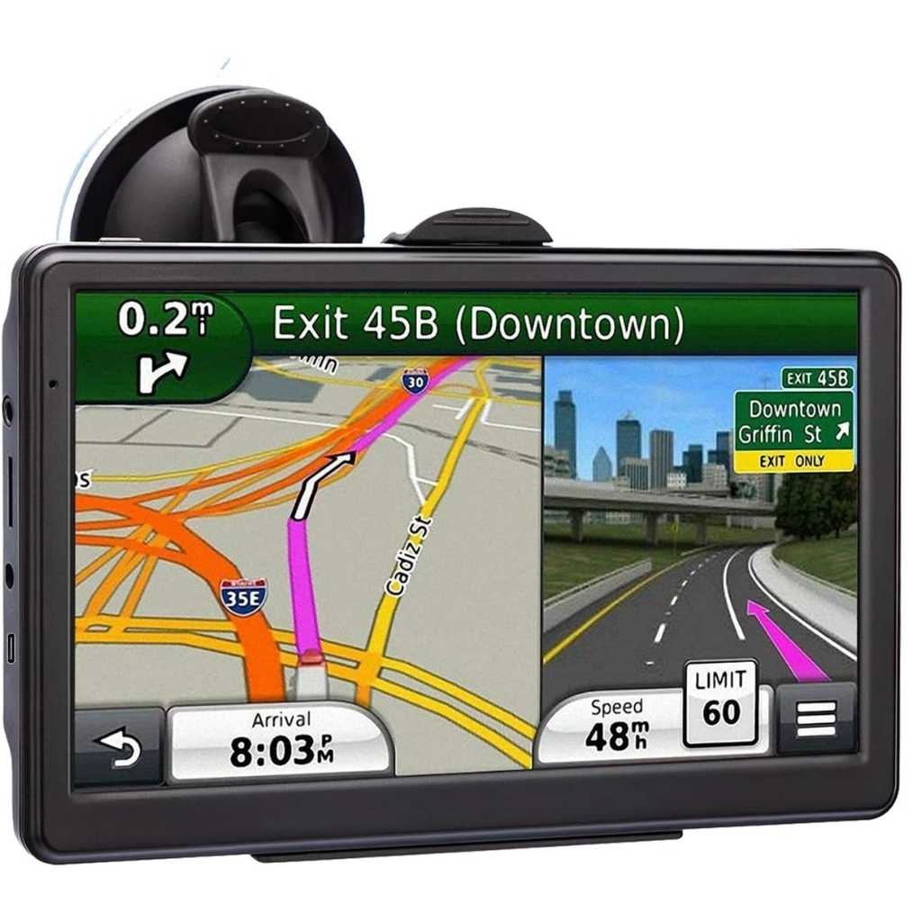 7 Inch Car GPS Navigation System with Lifetime Map Updates