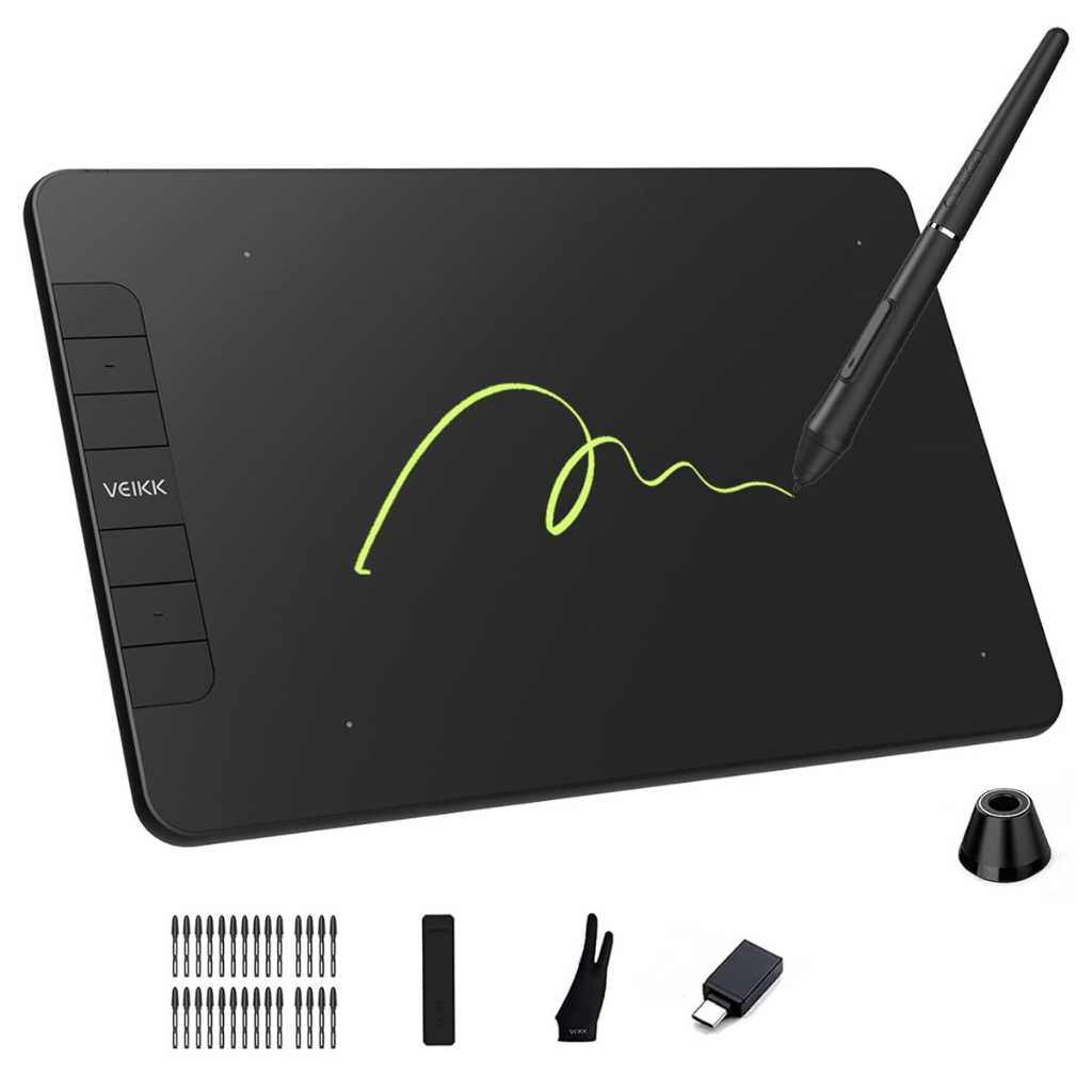 VEIKK VK640 Drawing Tablet 6x4 Inch