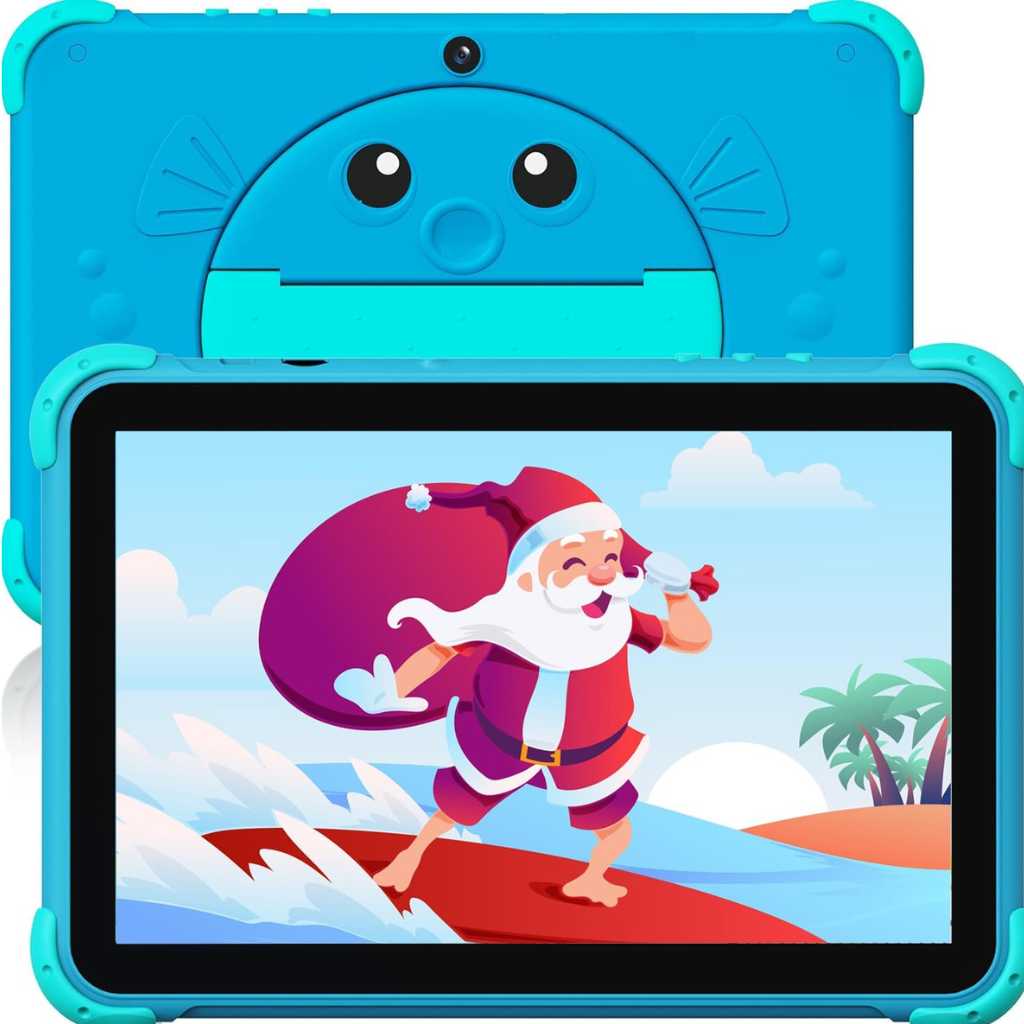 YINOCHE 10 Inch Kids Tablet | WiFi | 32GB Storage | Parental Control | Dual Camera | Shockproof Case | Preloaded Apps