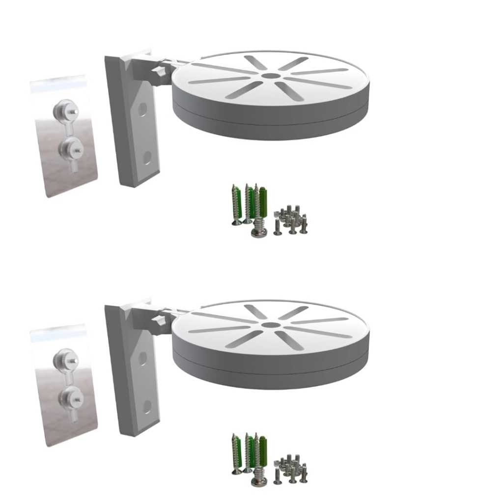 No-Drill WiFi Robot Camera Mount – 360° Adjustable Wall & Ceiling Bracket