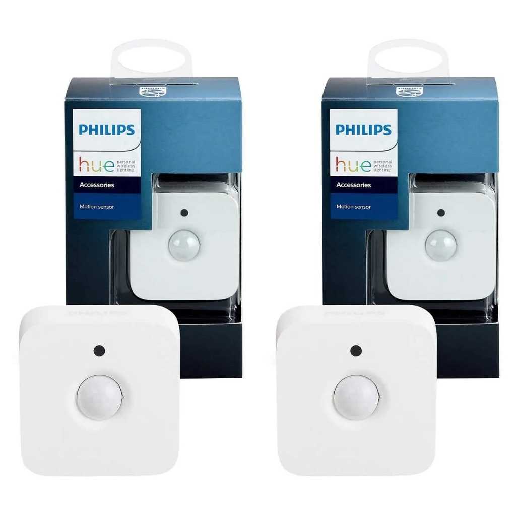 Philips Hue Indoor Smart Motion Sensor 2022 Version – 2 Pack