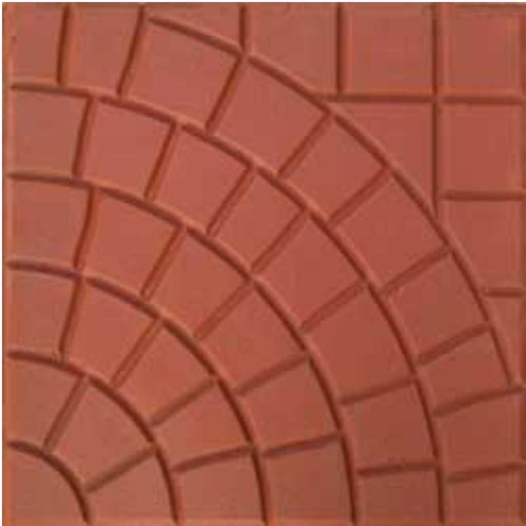 Parking Tile (Foot Ball Design) – Red