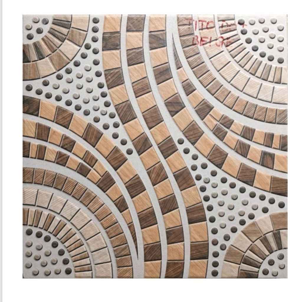 Tito Dot Beige Parking Tile 400 × 400 mm (40 × 40 CM)