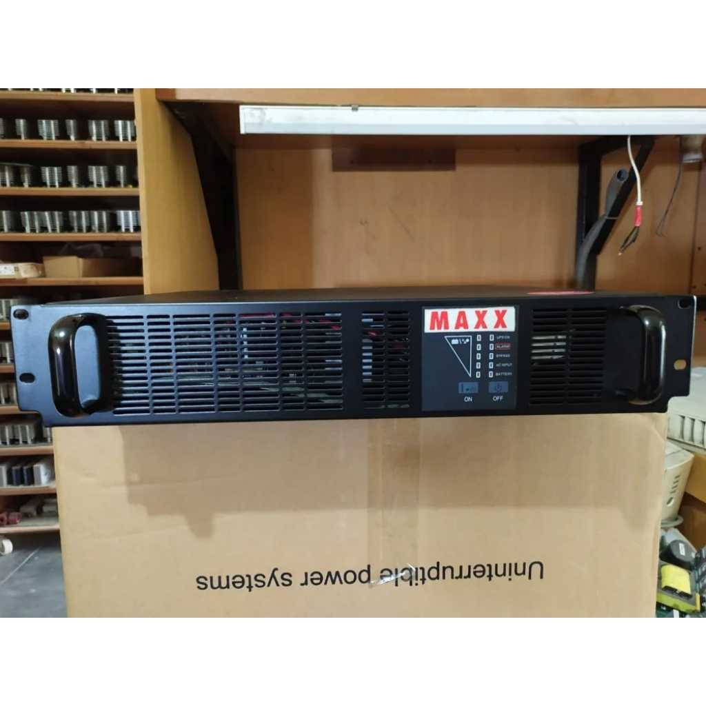 MAXX 2 KVA Rack Mounted Online UPS