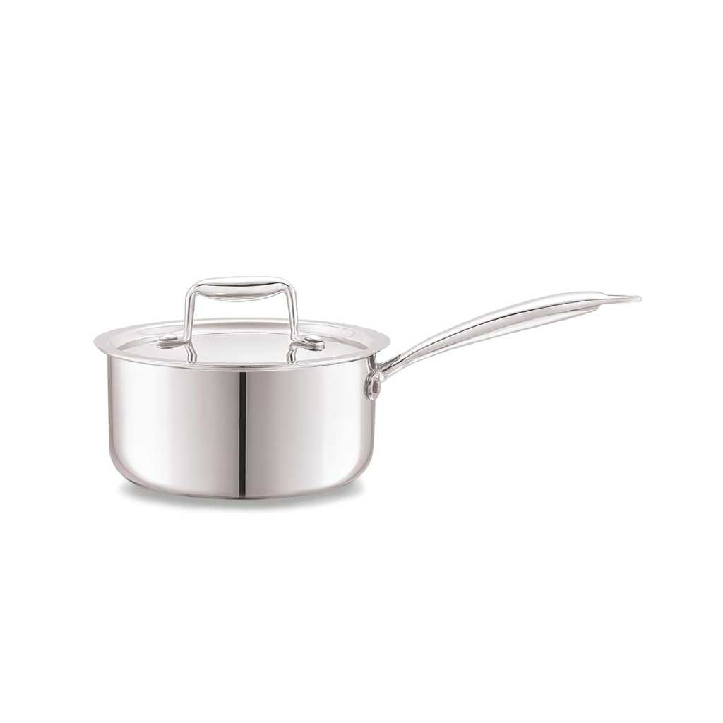 Cello Tri-Ply Stainless Steel Sauce Pan 14 cm with Lid