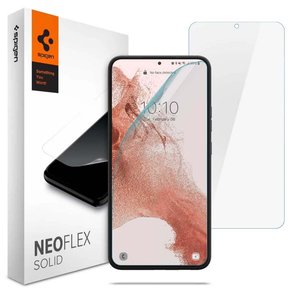 Spigen NeoFlex TPU Transparent Screen Protector for Samsung Galaxy S22 (2 Pack)
