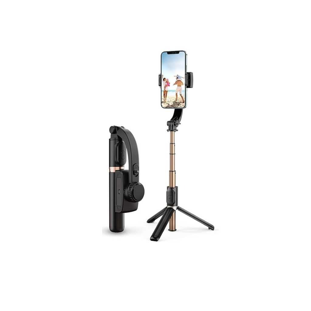 SOOPII Gimbal Stabilizer Selfie Stick Tripod