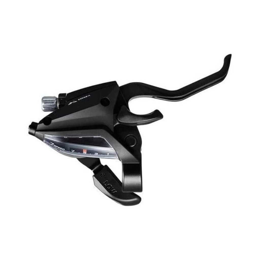 Bicycle Gear Shifter 7 Speed Right Hand Single Piece