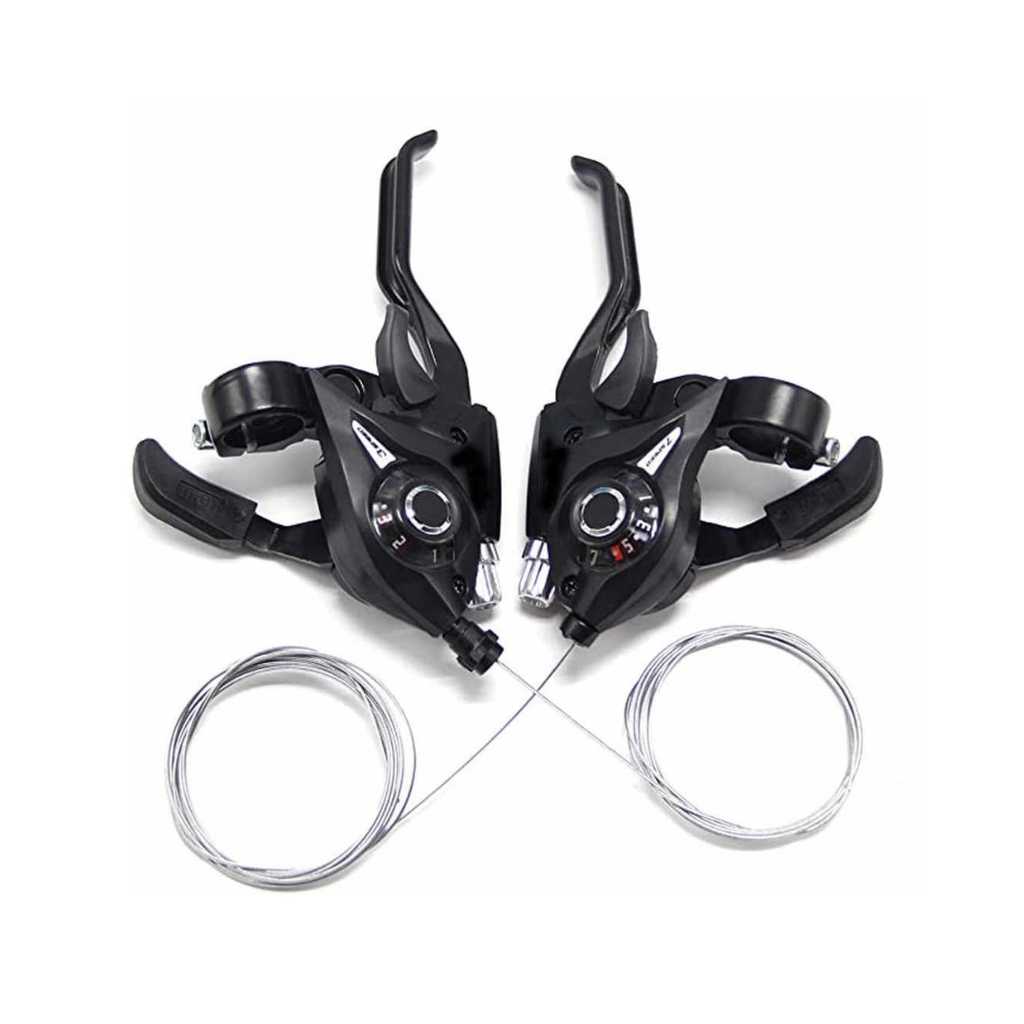 SHIVEXIM Premium 3x7 Speed Gear Shifter & Brake Lever Set