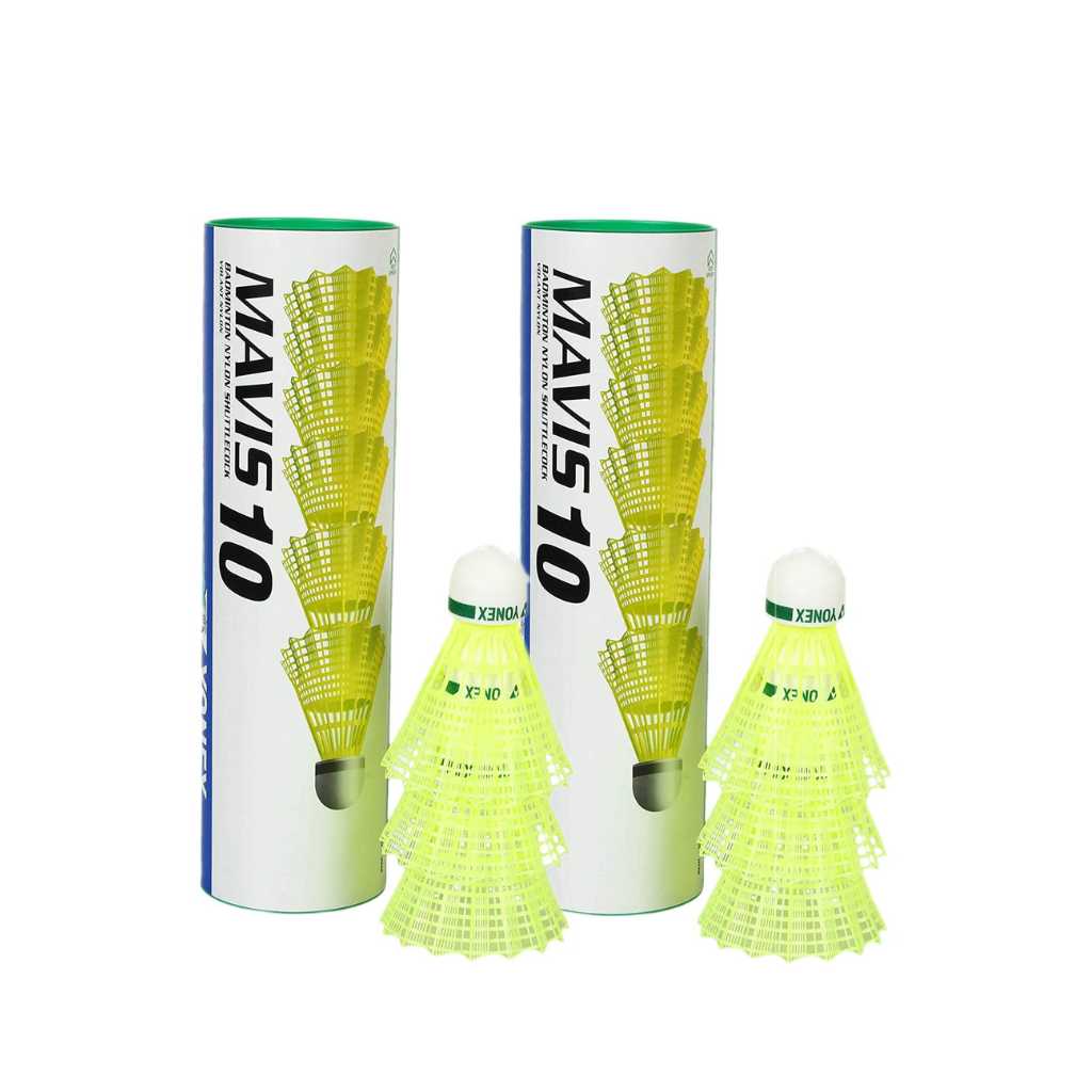Yonex Mavis 10 Shuttlecock Set (Pack of 2)