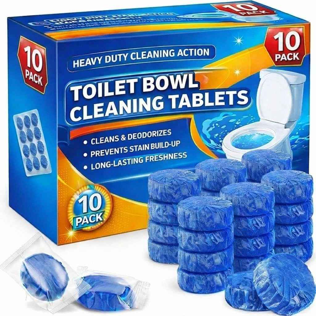 Skylike Automatic Flush Toilet Bowl Cleaner Tablets – Bathroom Toilet Tank Cleaner